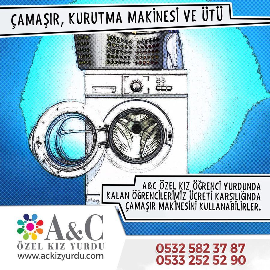 Ac Kiz Ogrenci Yurdu 3. Sube Yenimahalle Ngoại thất bức ảnh
